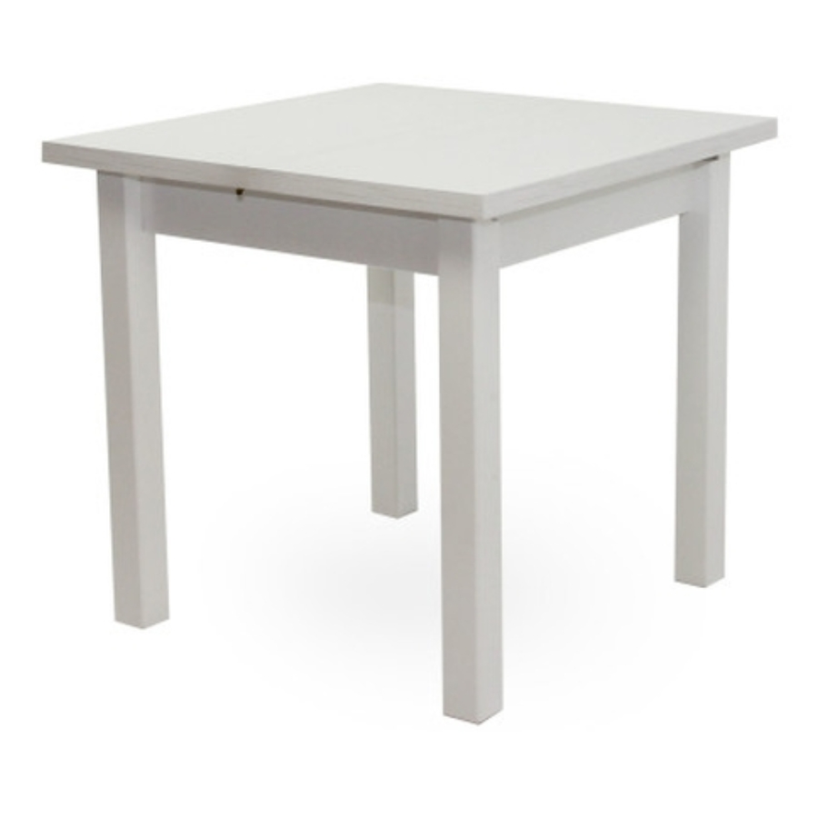 Kis Mokka asztal 80x80 cm - Fehér