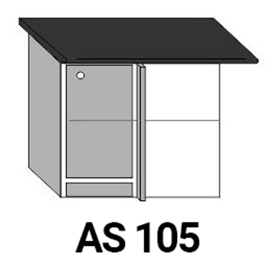 LAURA AS105-ös sarok munkalapos elem balos