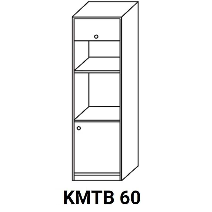 LAURA KMTB60 beépíthető sütős-mikrós elem, jobbos