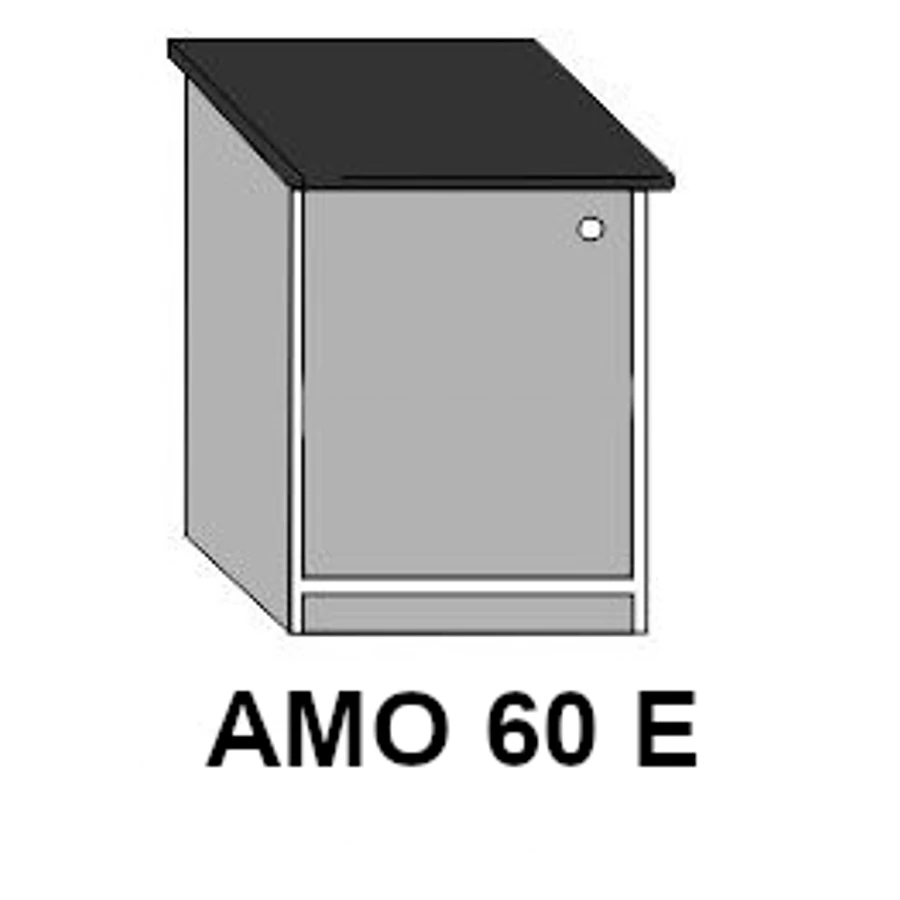 ANTÓNIA AMO 60 E egyajtós balos mosogatós elem munkalappal, tál nélkül