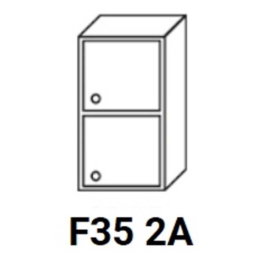 LAURA F35 2A kétajtós zárt elem jobbos