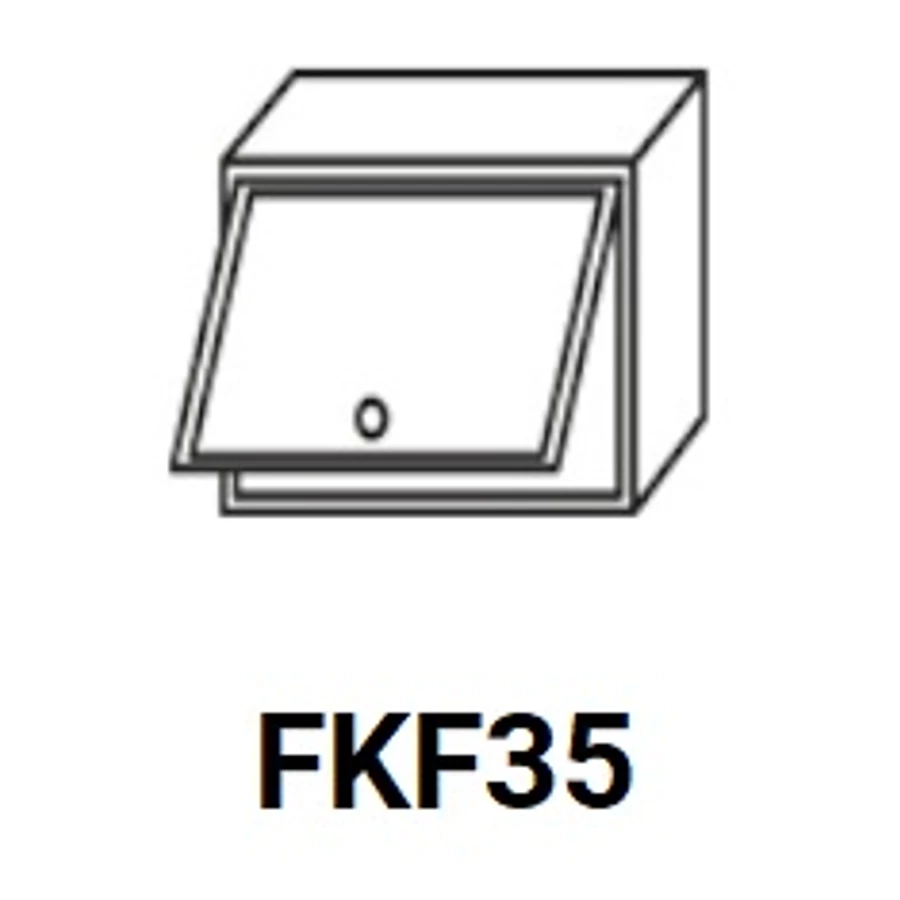 LAURA FKF35 felső félmagas, kamra mélységű felnyílós elem