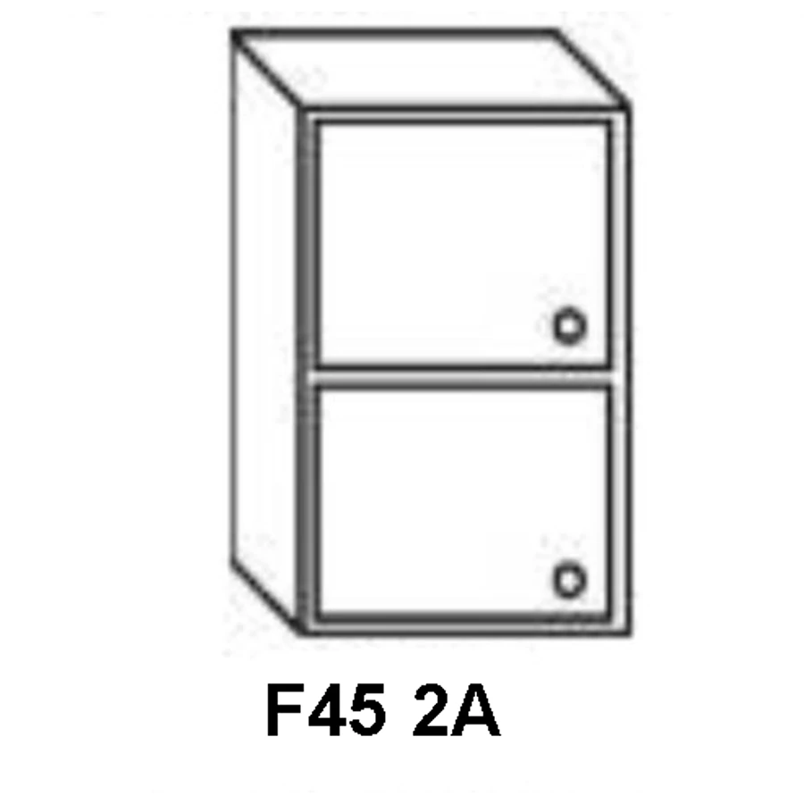 ANTÓNIA F45 2A-as 2 ajtós zárt elem balos