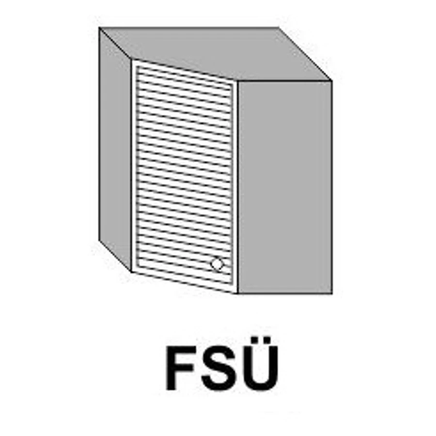 ZILLE FSÜ 60x60-as üveges sarok elem balos