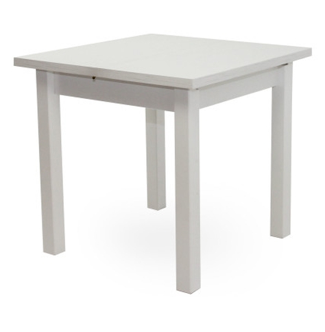 Kis Mokka asztal 80x80 cm - Fehér