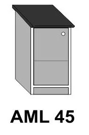 ANTÓNIA AML45-ös munkalapos elem balos