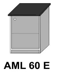ANTÓNIA AML60E 1 ajtós munkalapos elem