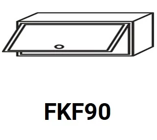 ZILLE FKF90 felső félmagas, kamra mélységű felnyílós elem