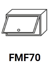 ZILLE FMF70 félmagas felnyílós elem