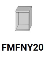 ZILLE FMFNY20 félmagas nyitott elem