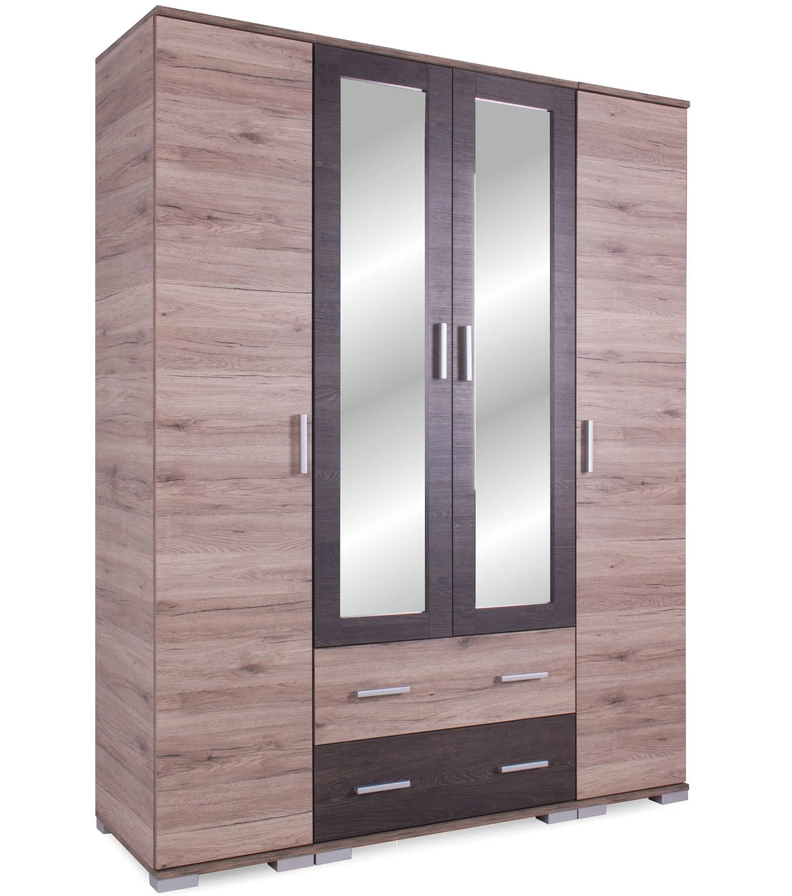 NÁPOLY 160 cm nyílóajtós gardrób - San Remo / Canterbury